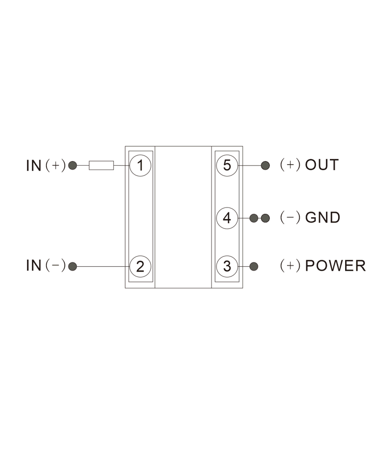X32三相交流电压变送器接线图